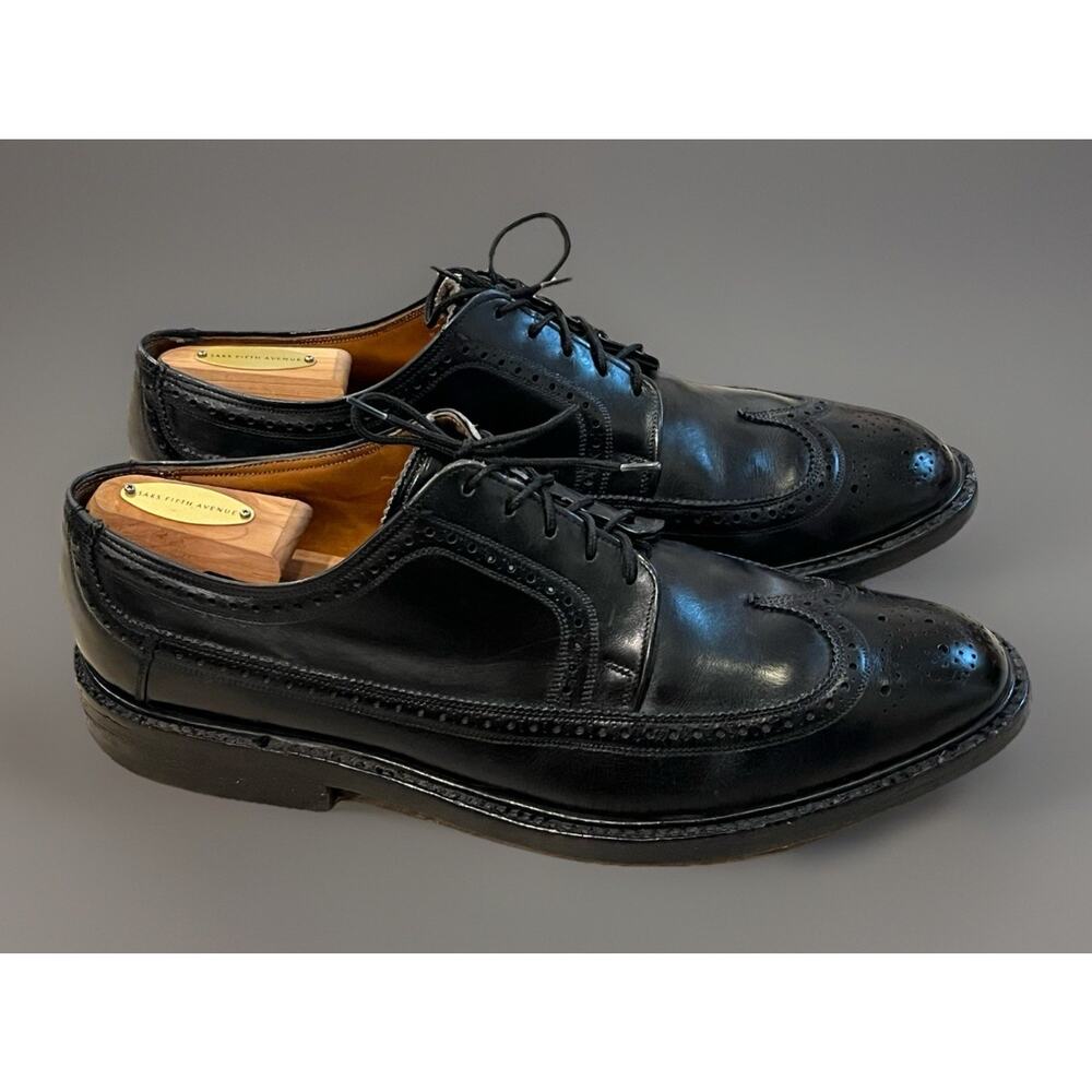 Florsheim Royal Imperial Men's 10 E Wide Oxford Brogue Dress Shoes VTG WOW USA